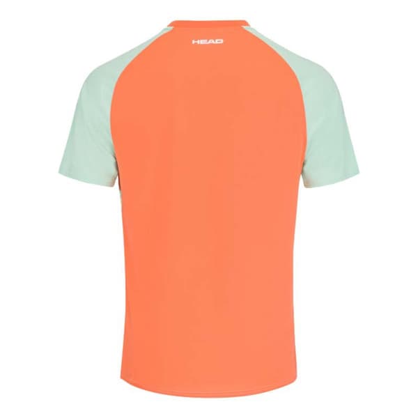 Head Racket Kortärmad T-shirt Topspin Grönt S Man