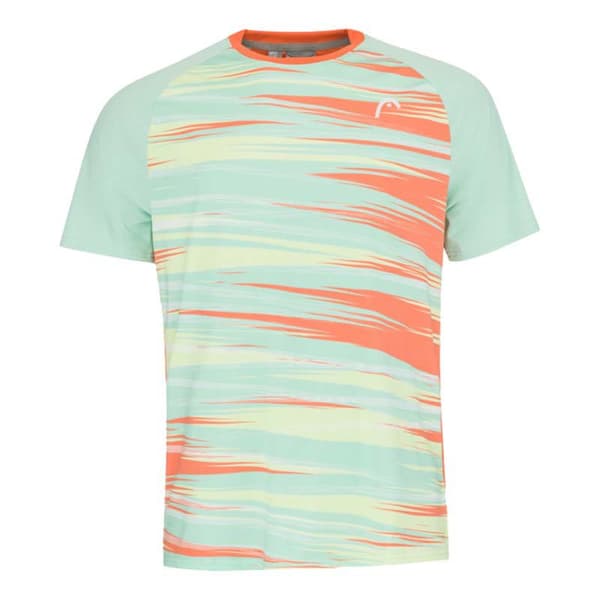 Head Racket Kortärmad T-shirt Topspin Grönt S Man