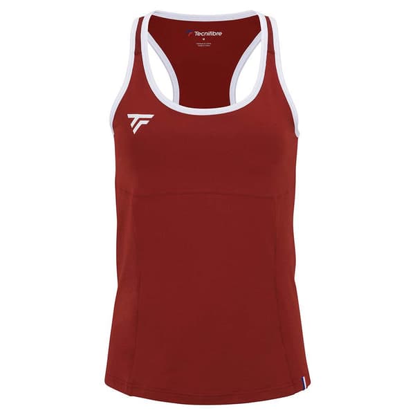 Tecnifibre Ærmeløs T-shirt Team Rød 10-12 Years Dreng