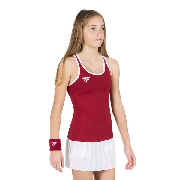 Tecnifibre Ärmlös T-shirt Team Röd 10-12 Years Pojke