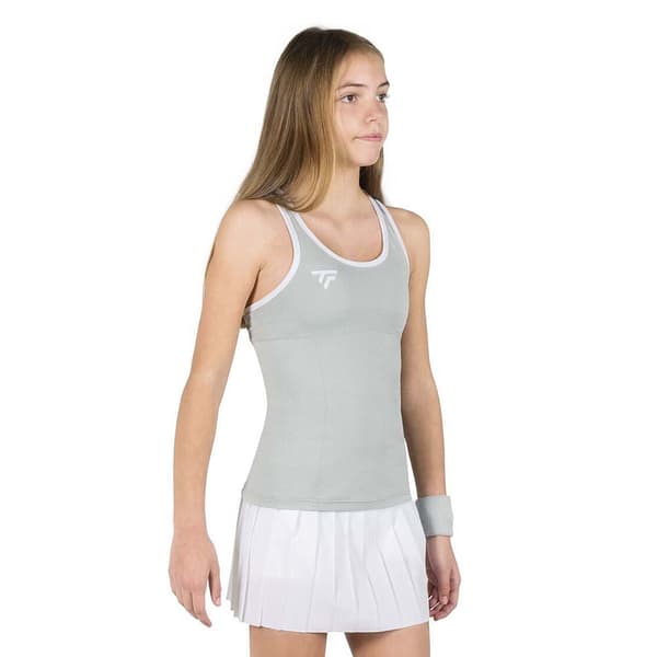 Tecnifibre Ärmlös T-shirt Team Grå 12-14 Years Pojke
