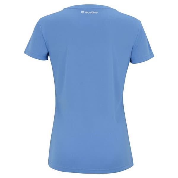 Tecnifibre Kortærmet T-shirt Team Tech Blå M Kvinde