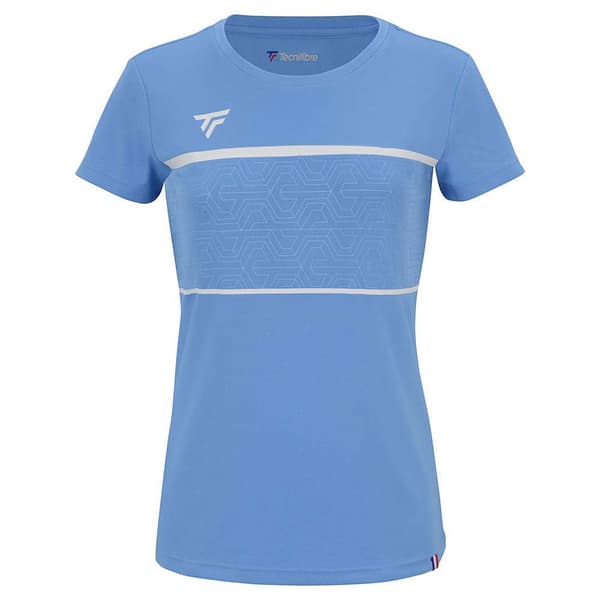 Tecnifibre Kortærmet T-shirt Team Tech Blå M Kvinde