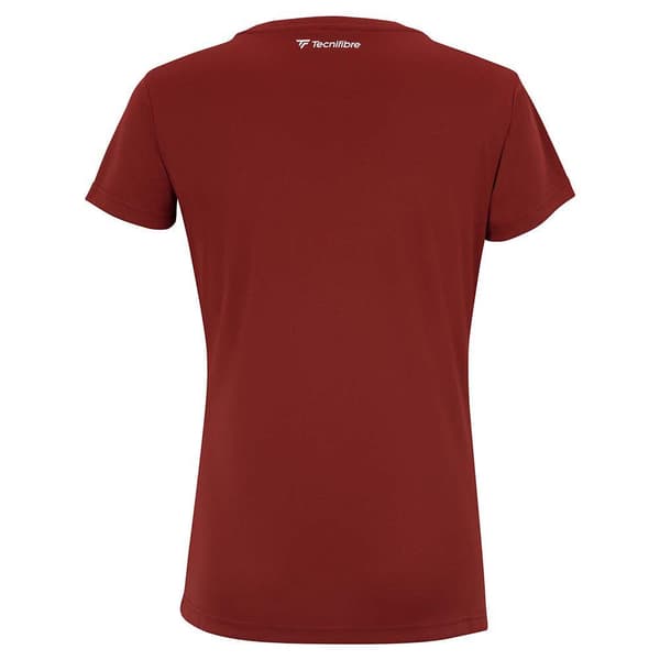 Tecnifibre Kortærmet T-shirt Team Tech Rød S Kvinde
