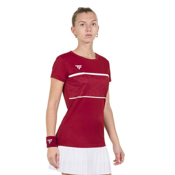 Tecnifibre Kortærmet T-shirt Team Tech Rød S Kvinde