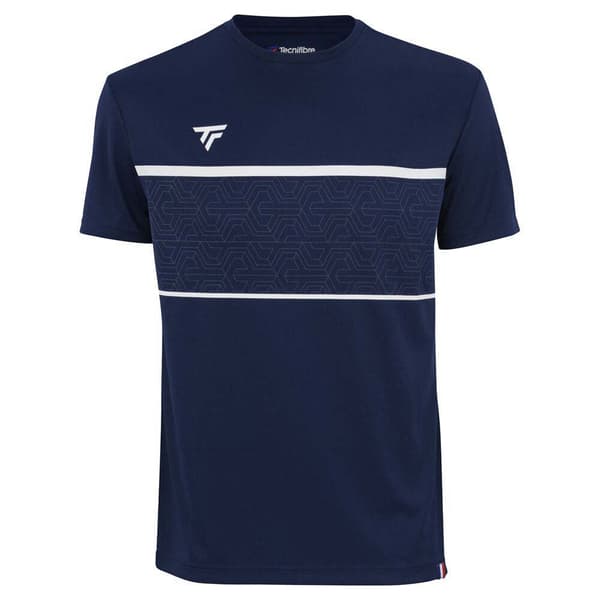 Tecnifibre Kortärmad T-shirt Team Tech Blå XS Man