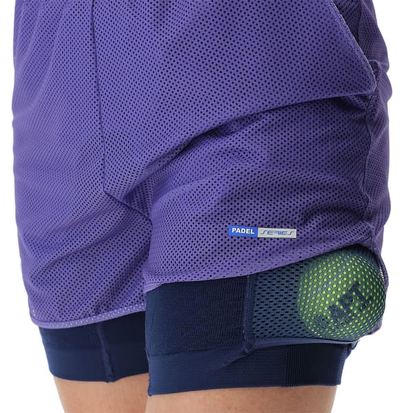 Uyn Shorts Padel Series 2 In 1 Lilla M Kvinde