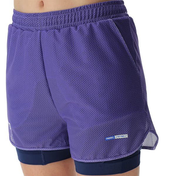 Uyn Shorts Padel Series 2 In 1 Lilla M Kvinde