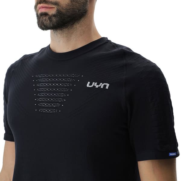 Uyn Kortærmet T-shirt Padel Series Sort S Mand