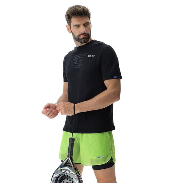 Uyn Kortærmet T-shirt Padel Series Sort M Mand