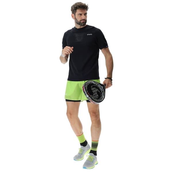Uyn Kortærmet T-shirt Padel Series Sort M Mand