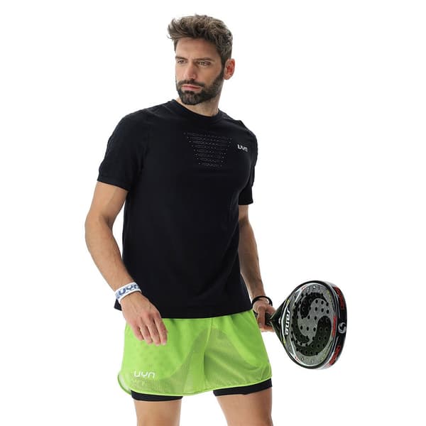 Uyn Kortærmet T-shirt Padel Series Sort L Mand