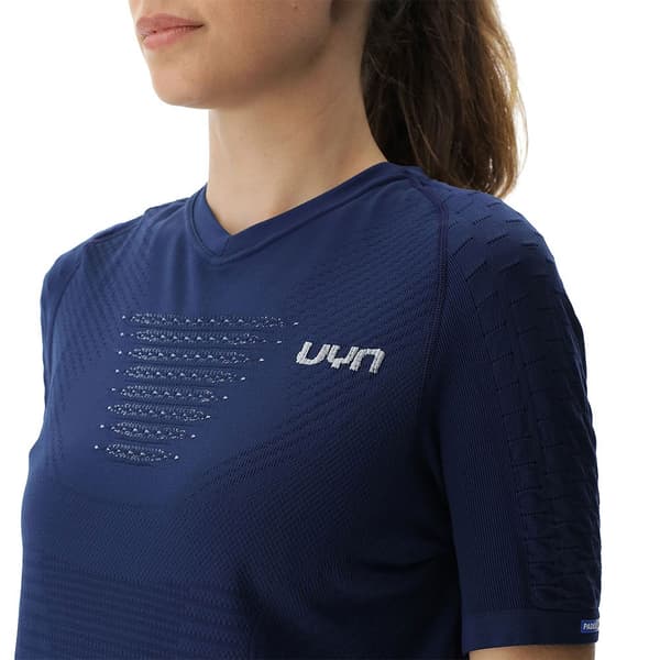 Uyn Kortærmet T-shirt Padel Series Blå L Kvinde