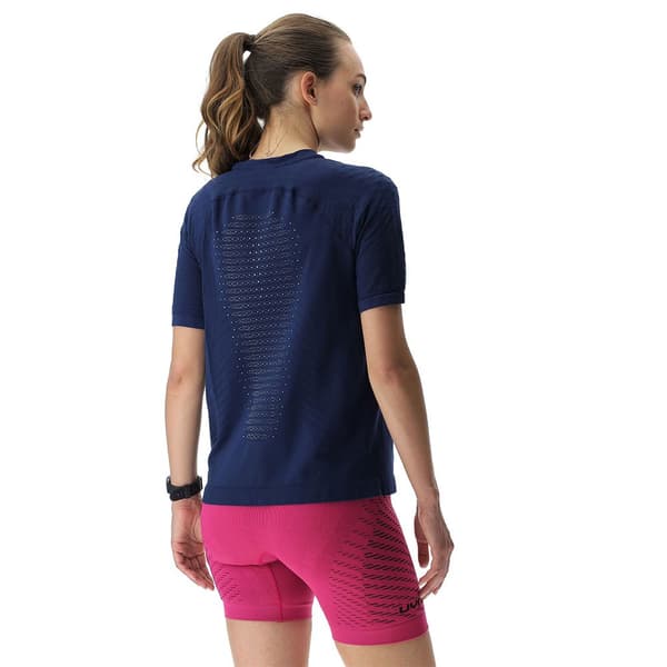 Uyn Kortærmet T-shirt Padel Series Blå L Kvinde