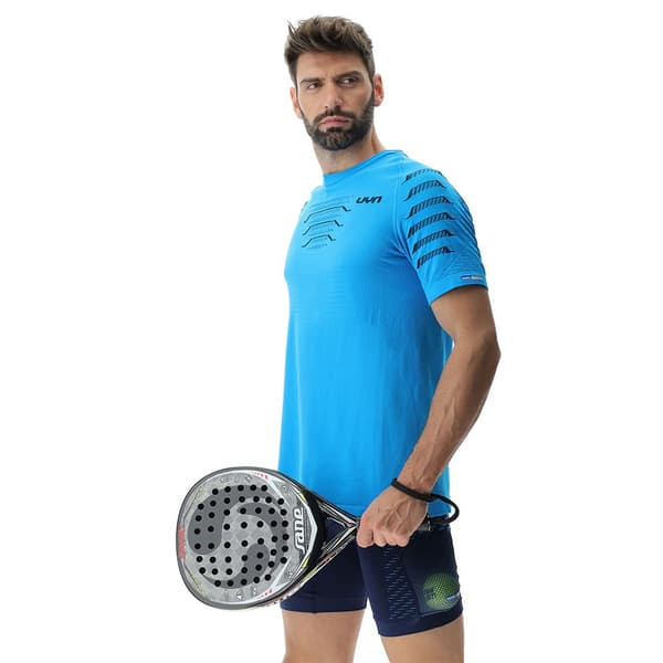 Uyn Kortärmad T-shirt Padel Series Blå 2XL Man