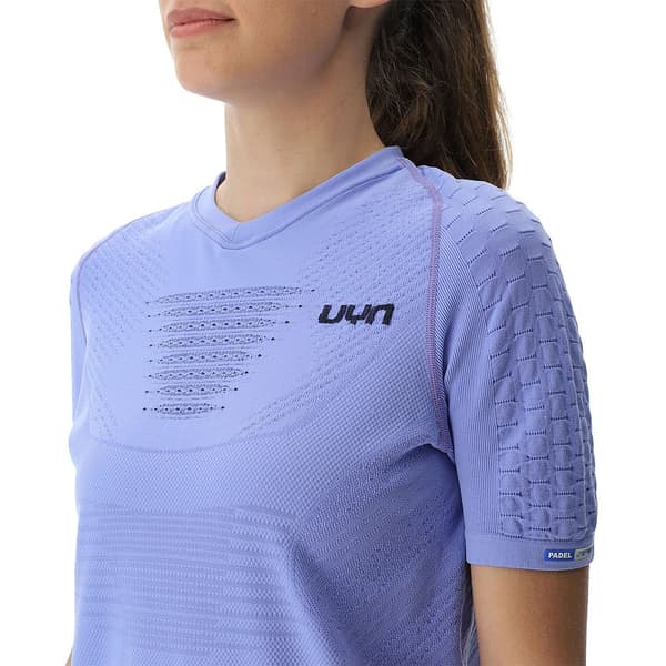 Uyn Kortærmet T-shirt Padel Series Lilla S Kvinde