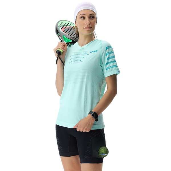 Uyn Kortærmet T-shirt Padel Series Blå M Kvinde