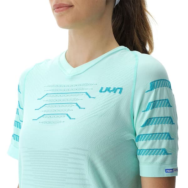 Uyn Kortærmet T-shirt Padel Series Blå M Kvinde