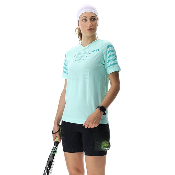 Uyn Kortærmet T-shirt Padel Series Blå M Kvinde