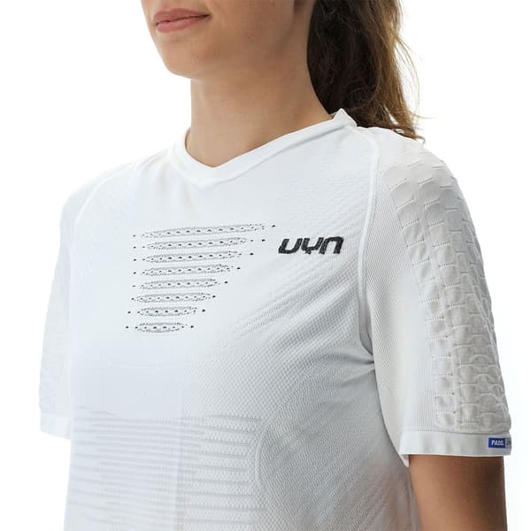 Uyn Kortärmad T-shirt Padel Series Vit XL Kvinna