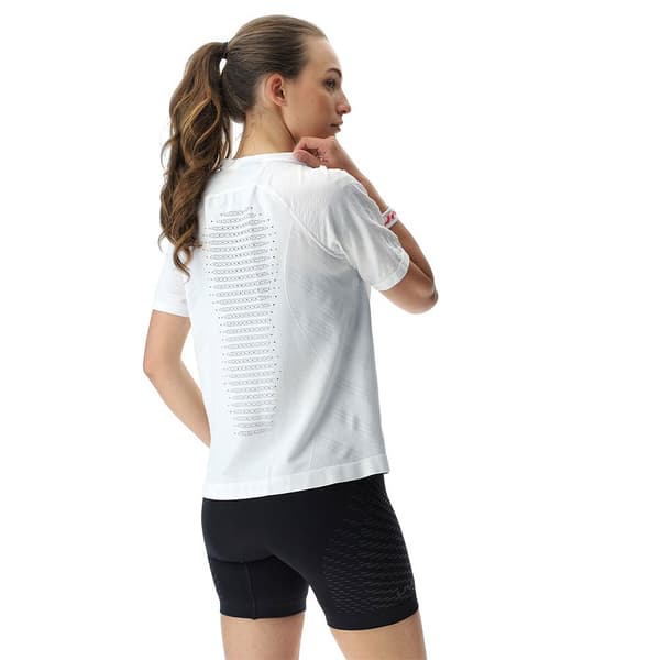Uyn Kortärmad T-shirt Padel Series Vit XL Kvinna