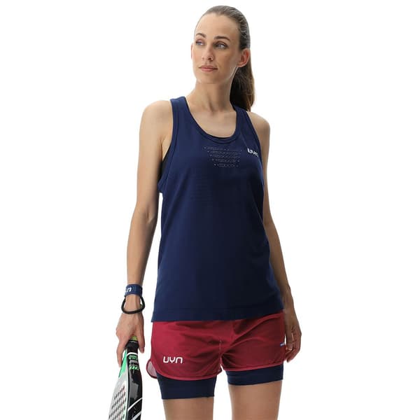 Uyn Ärmlös T-shirt Padel Series Blå XS Kvinna