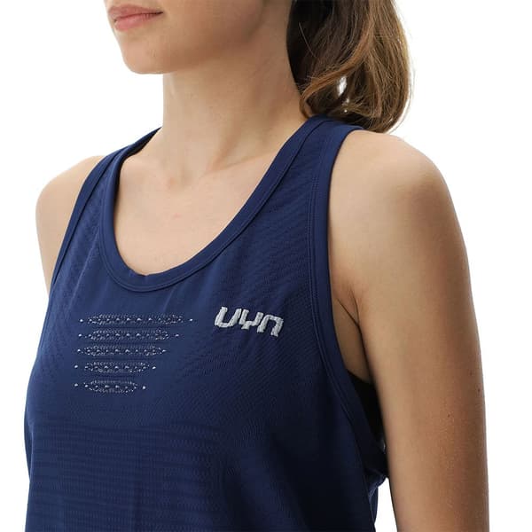 Uyn Ärmlös T-shirt Padel Series Blå L Kvinna