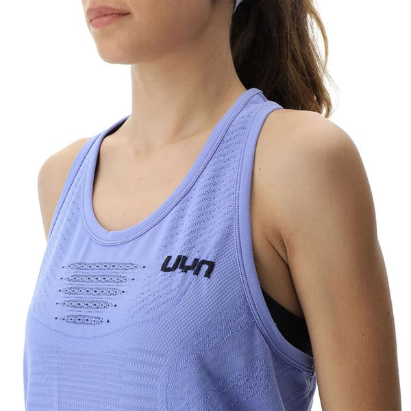 Uyn Ärmlös T-shirt Padel Series Blå S Kvinna
