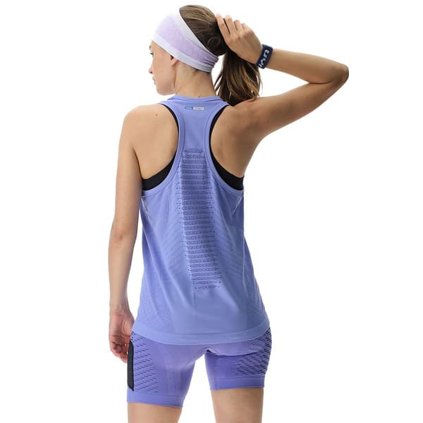 Uyn Ärmlös T-shirt Padel Series Blå S Kvinna