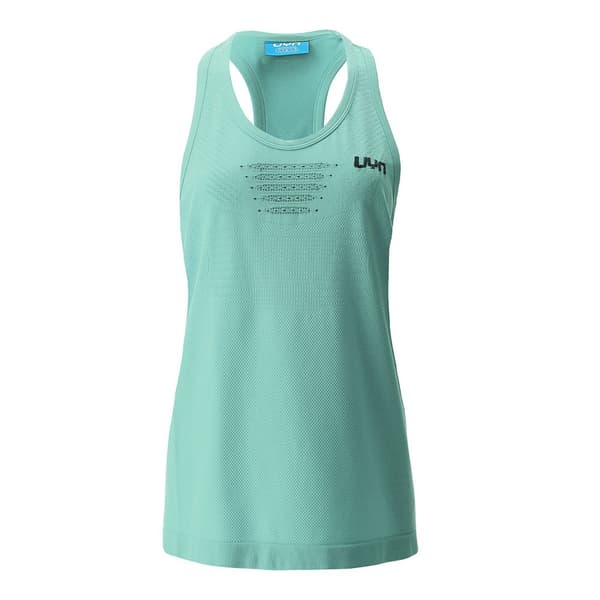 Uyn Ärmlös T-shirt Padel Series Grönt XL Kvinna