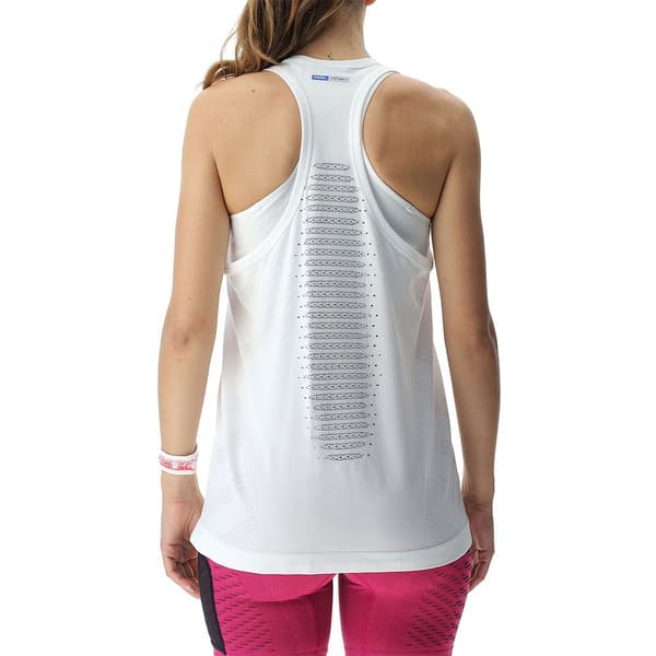 Uyn Ärmlös T-shirt Padel Series Vit XL Kvinna
