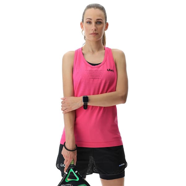 Uyn Ärmlös T-shirt Padel Series Rosa S Kvinna