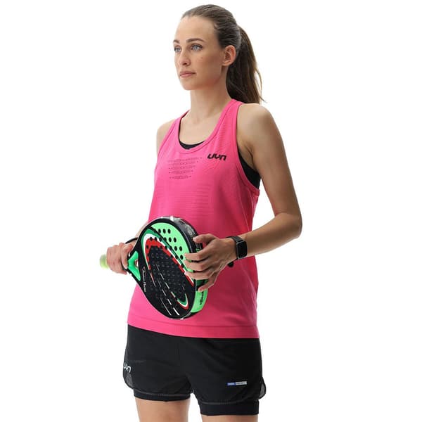 Uyn Ärmlös T-shirt Padel Series Rosa S Kvinna