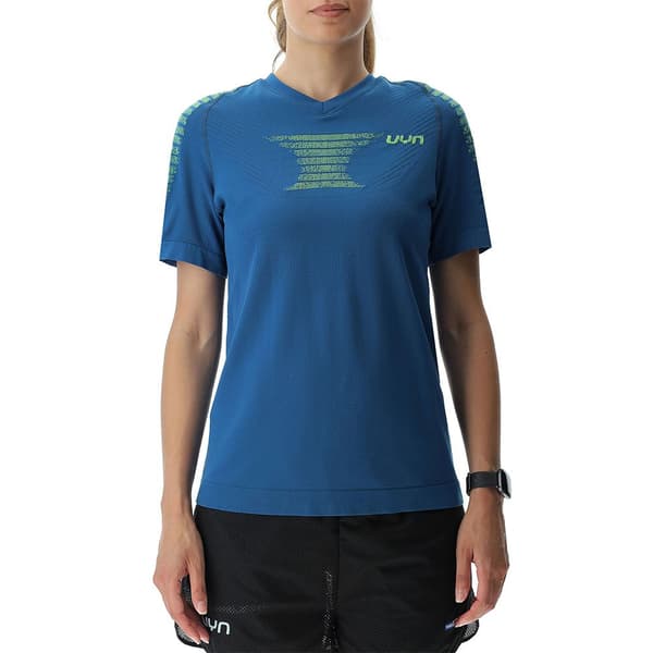 Uyn Kortærmet T-shirt Padel Series Smash Blå XS Kvinde