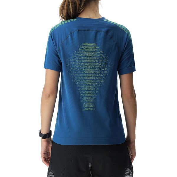 Uyn Kortärmad T-shirt Padel Series Smash Blå L Kvinna