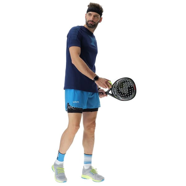 Uyn Kortärmad T-shirt Padel Series Smash Blå XL Man