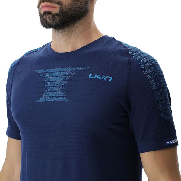 Uyn Kortärmad T-shirt Padel Series Smash Blå XL Man