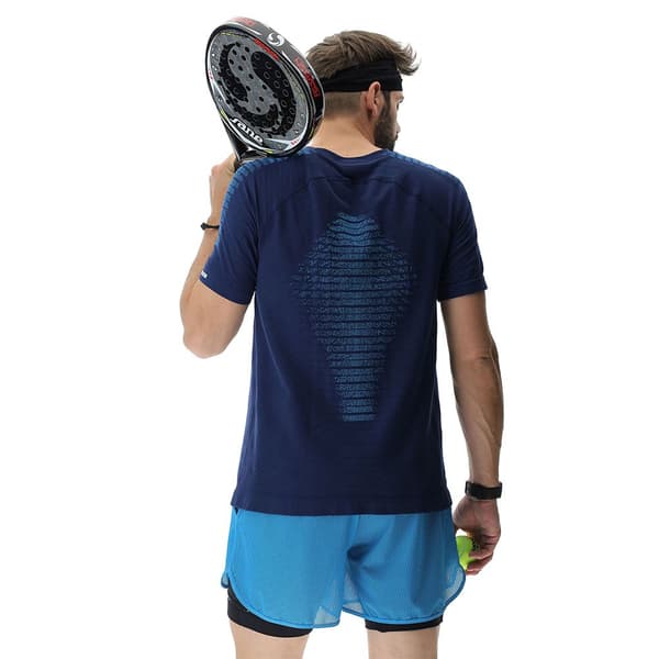Uyn Kortärmad T-shirt Padel Series Smash Blå XL Man