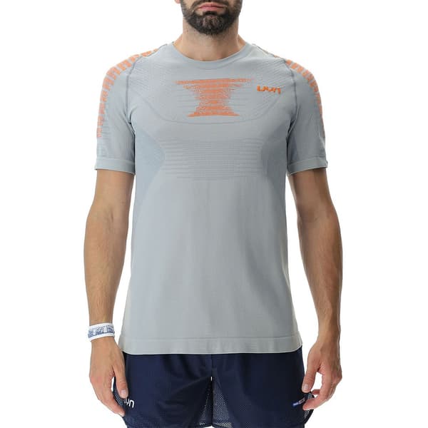 Uyn Kortærmet T-shirt Padel Series Smash Grå M Mand