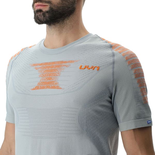 Uyn Kortärmad T-shirt Padel Series Smash Grå XL Man