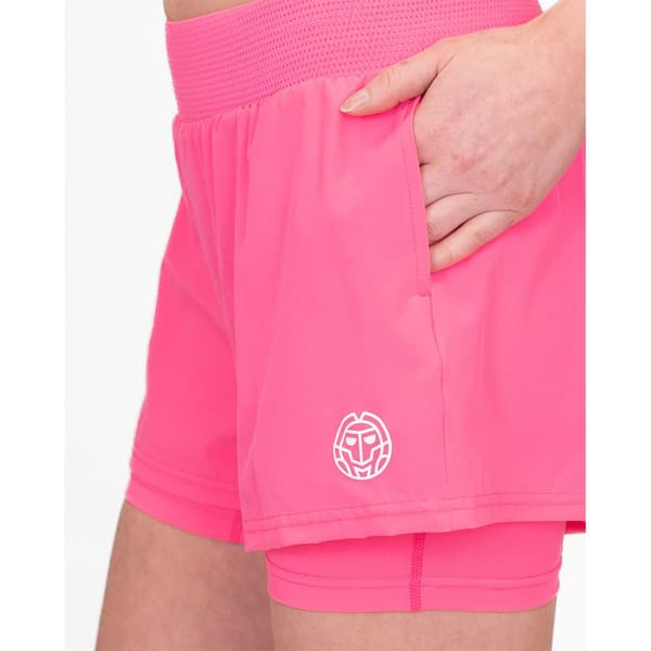 Bidi Badu Shorts Crew 2in1 Rosa XS Kvinde