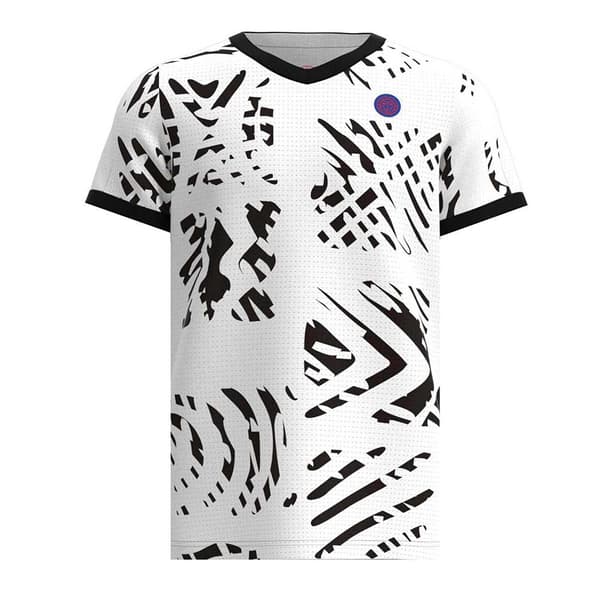 Bidi Badu Kortärmad T-shirt Melbourne V-neck Vit 128 cm Pojke