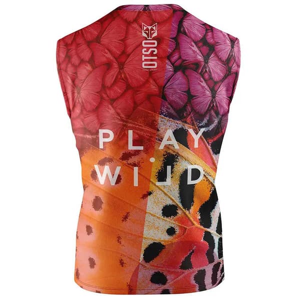 Otso Ärmlös T-shirt Wings Orange S Man