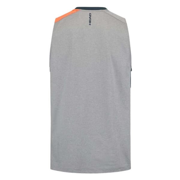 Head Racket Ärmlös T-shirt Padel Blå,Grå S Man