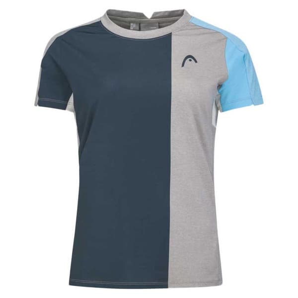 Head Racket Kortärmad T-shirt Padel Tech Grå XS Kvinna
