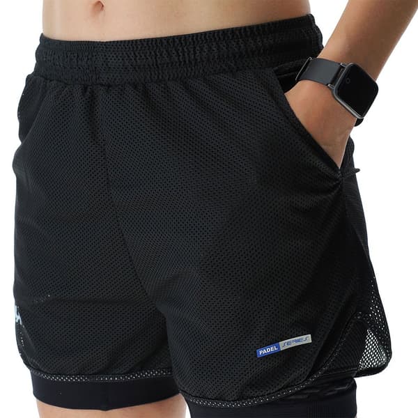 Uyn Shorts Padel Series 2 In 1 Sort XS Kvinde