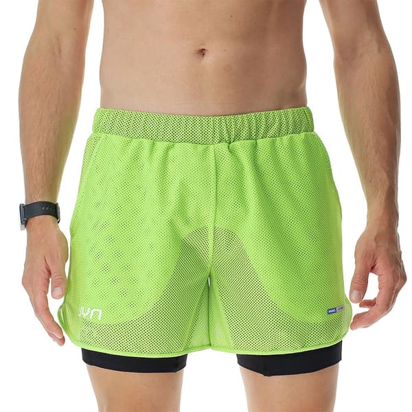 Uyn Shorts Padel Series 2 In 1 Grönt 2XL Man