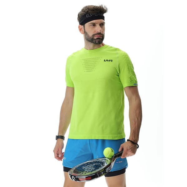 Uyn Kortärmad T-shirt Padel Series Grönt S Man