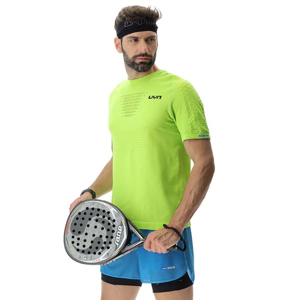 Uyn Kortärmad T-shirt Padel Series Grönt S Man