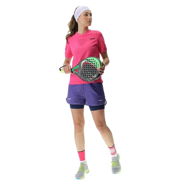Uyn Kortärmad T-shirt Padel Series Rosa XS Kvinna